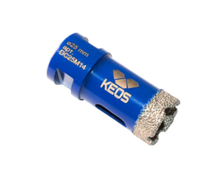 Коронка алмазная по керамограниту KEOS PRO 25мм M14 (DC25M14)