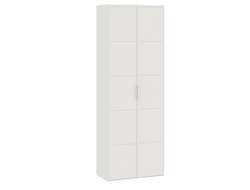 Детская СТЕЛЛА - Шкаф для одежды Исп.2 Белый Холст/Белый Жемчуг