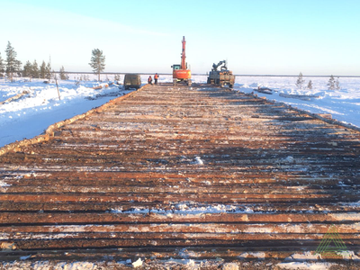 Древесина для устройства лежневых дорог