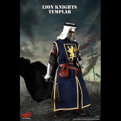 Рыцарь-крестоносец - Коллекционная ФИГУРКА 1/6 LION KNIGHT TEMPLAR (FP004) - FIRE PHOENIX