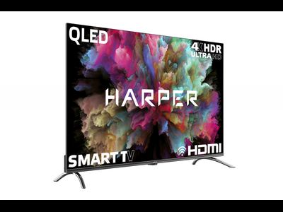 Телевизор Harper 50Q850TS  50"  4K Smart TV  Черный