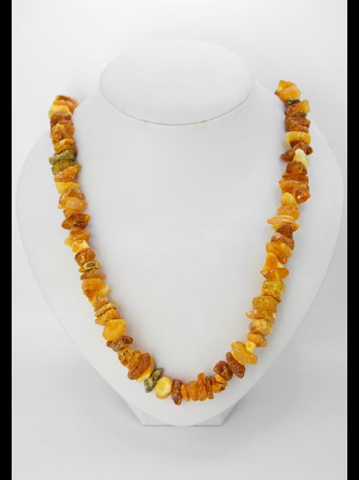 Лечебные бусы из крупного янтаря 60см