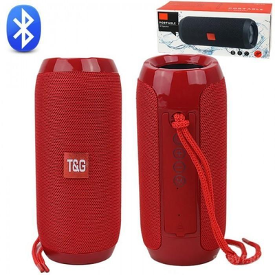 Колонка портативная bluetooth с USB tg117 10W