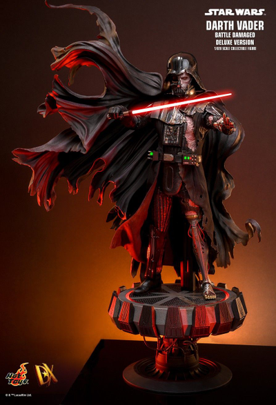 Дарт Вейдер в бою (Звездные Войны, Star Wars) - Коллекционная фигурка 1/6 Darth Vader Battle Damaged (Deluxe Version) (DX45) - Hot Toys