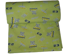 Набор пеленок из кулирки "Гонщик23" 4шт