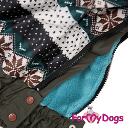 Комбинезон для крупной собаки Хаки