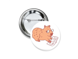 Значок закатной Капибара, Kapibara-san №3