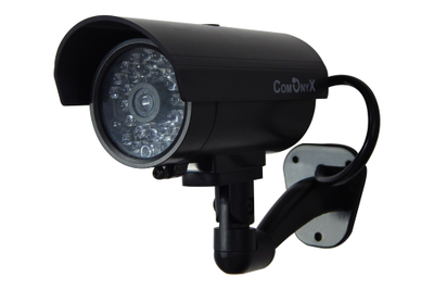 CO-DM025 Муляж уличной камеры видеонаблюдения, с отсеком для двух батарей типа АА