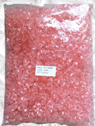 Набор для создания сумки из бусин, цвет персиковый