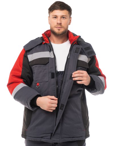 Костюм ФОРМУЛА ЗИМА с полукомбинезоном