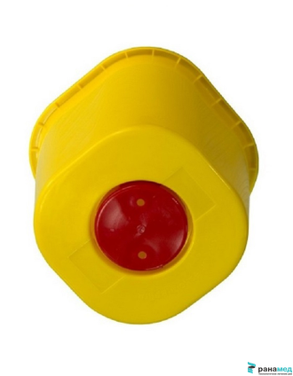 Контейнер для сбора медицинских отходов класс Б 1л 1шт.