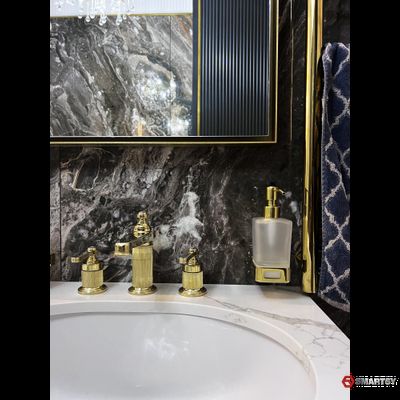 Зеркало с подсветкой и встроенной стерео акустикой Gilded Melody CLA