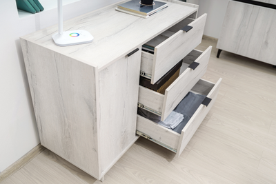 Гостиная ФЛЕКС - ФЛЕКС 5 Тумба МЦН Дуб Шавиниган