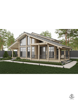 "Уютный Минимализм": Компактный Двухэтажный Дом 148 м²