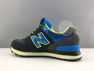 New balance 574 синие (36-38) Арт.007М(R)