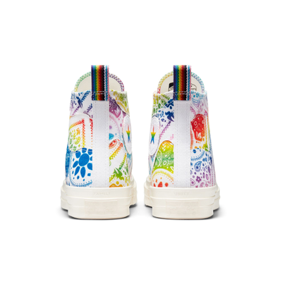 Кеды Converse Chuck Taylor 70 Pride разноцветные высокие a02266c заказать на официальном сайте