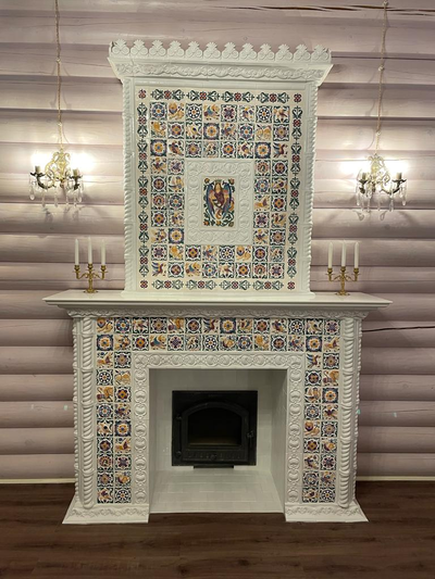 Модель портала из изразцов серии "Древние символы"