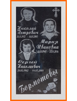 Памятник из гранита вертикальный VG13