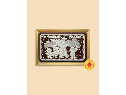 Купить пряник в шоколаде "С Новым годом "Простоквашино", 160 грамм, фото