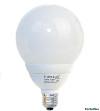 Muller Licht Globe 20w 840 E27