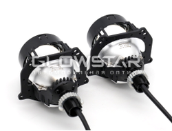 Билед модули Aozoom A3 Max 2025 2.5 дюйма, 5500К, 12V, 49W/57W, крепление 3R и съемное гаечное