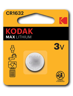Батарейка литиевая Kodak CR1632 1шт