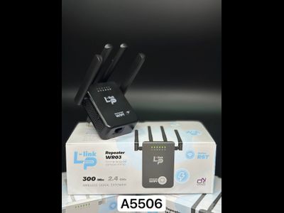 WIFI Усилитель (Repeater) LP-LINK WR03 220V 300Мбит/с 802.11B Black