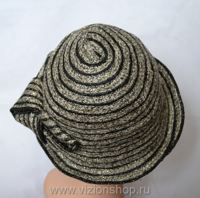 шляпа женская из льна Италия Vizio