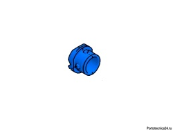 Вставка LS10 пластик, голубой