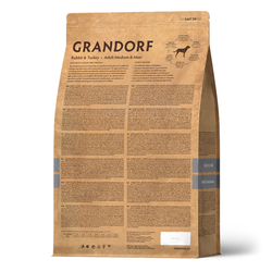 Grandorf (Грандорф): сухой беззерновой корм для собак Кролик с индейкой, 10 кг