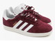 Adidas Gazelle Бордовые (Экозамша) новые