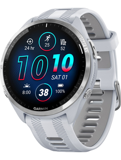 Умные часы Garmin Forerunner 965 Whitestone / Powder Gray Titanium