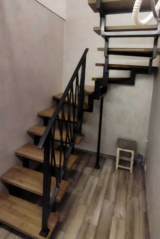 Кованые перила фото -Арт 018