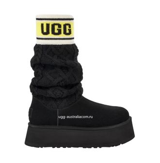 UGG Classic Sweater Letter black