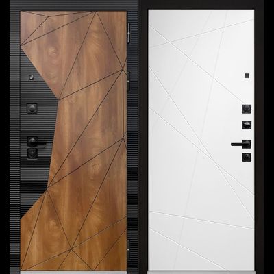 Геометрия Графика (эмалит Белый)