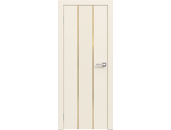 Дверь Межкомнатная - ЭМАЛЬ LINE 04 (Ваниль)