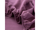 Комплект постельного белья на резинке Однотонный Сатин цвет Лаванда CSR043 ( 2 спальный комплект)
