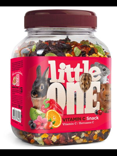 Little One лакомство для грызунов Витамин С 180 г