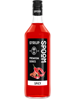 Сироп Spoom Острый, 1 л (для кофе, коктейлей и десертов)