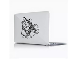 Наклейка виниловая год Тигра №1