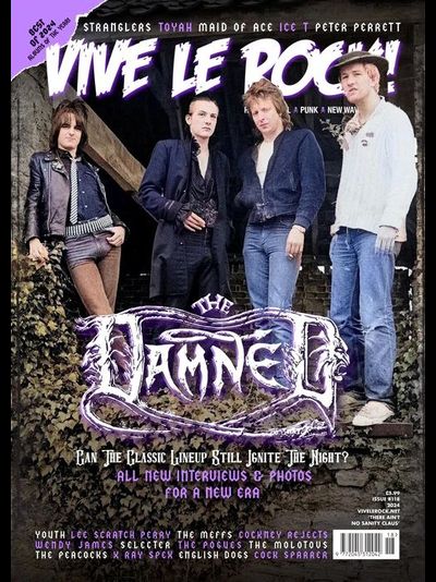 Vive Le Rock Magazine Issue 118 The Damned Cover, Иностранные журналы в Москве, Intpressshop