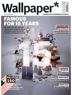 Wallpaper Magazine September 2011 Иностранные журналы об интерьере, Журналы о дизайне, Intpressshop