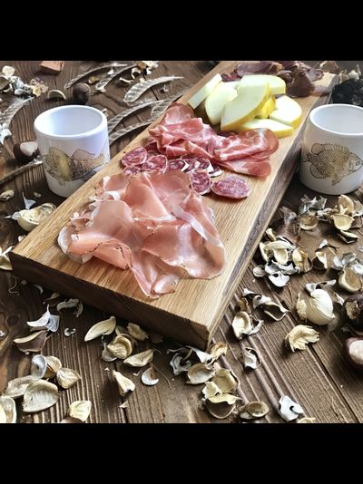 Доска для подачи, дуб, светлая