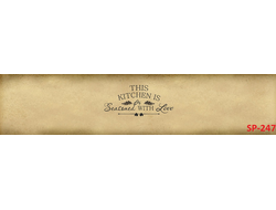 SP-247 Глянцевая стеновая панель ALBICO  2800*610*6мм.