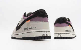 Nike SB Dunk Low Toyota Ae86 (Экокожа) сзади
