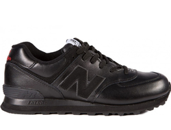 New Balance 574 All Black Leather