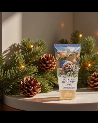 Крем-бархат для рук и тела  CHRISTMAS MYSTERY Новогодняя коллекция