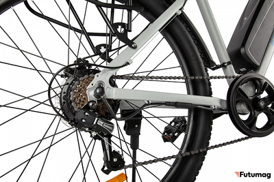 Электровелосипед Eltreco XT 600 (Красно-черный)