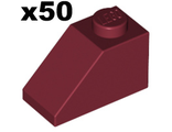 Slope 45 2 x 1, Dark Red (3040 / 4209500 / 4541526)