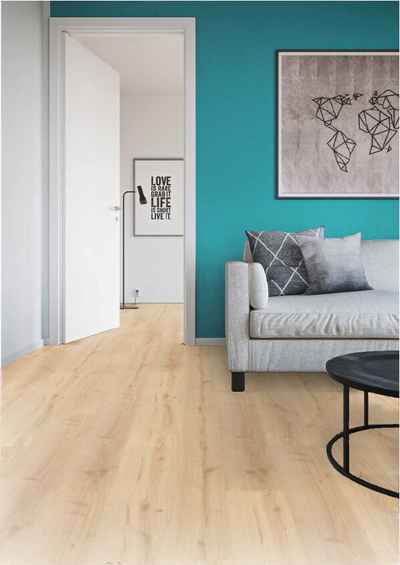 Ламинат Wineo Дуб Калифорния LA144N в интерьере